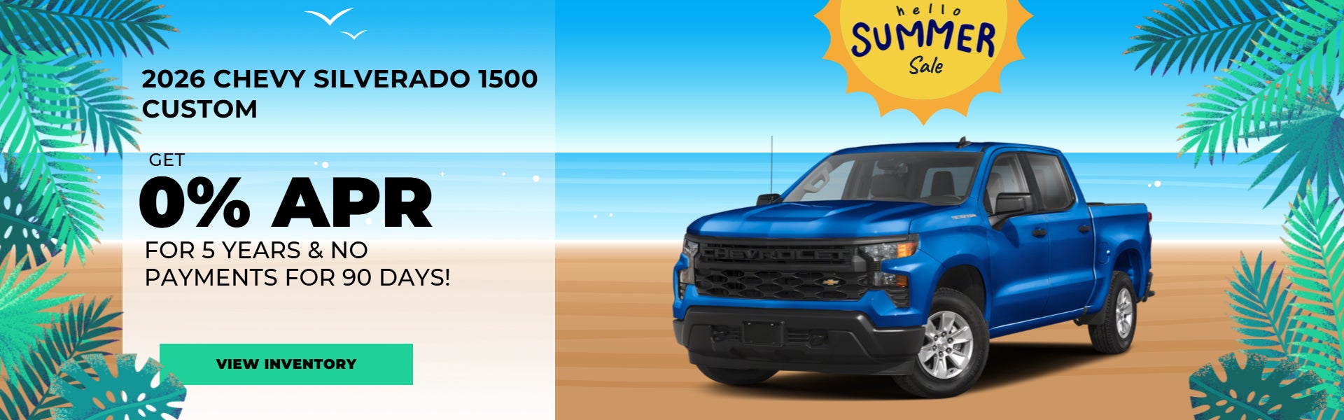 2026 Silverado 1500 Special Offer